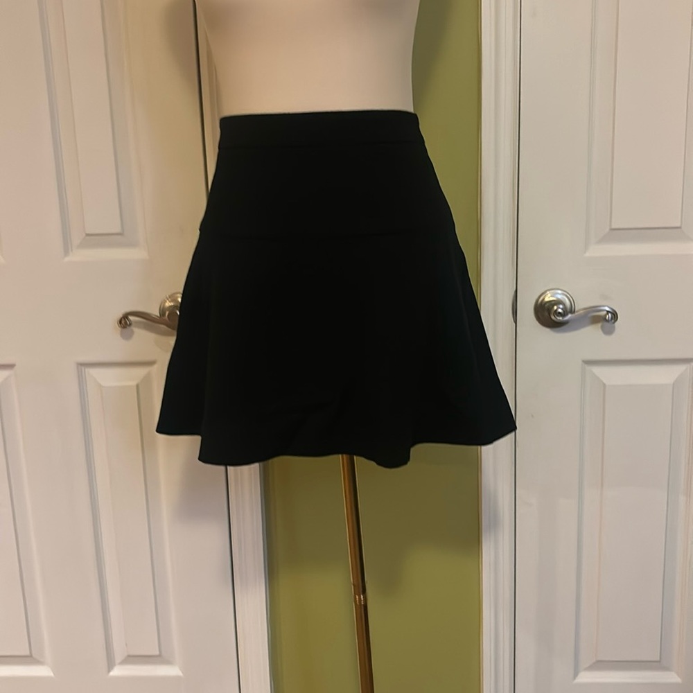 Banana Republic Black Skater Skirt Size 14
